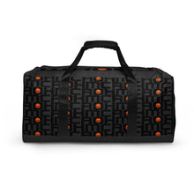 Load image into Gallery viewer, CROHM Duffle bag | Gray Logo pattern Orange skull