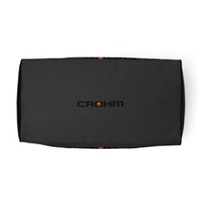 Load image into Gallery viewer, CROHM Duffle bag | Gray Logo pattern Orange skull