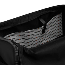 Load image into Gallery viewer, CROHM Duffle bag | Gray Logo pattern Orange skull