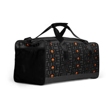 Load image into Gallery viewer, CROHM Duffle bag | Gray Logo pattern Orange skull