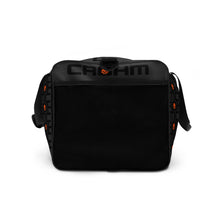 Load image into Gallery viewer, CROHM Duffle bag | Gray Logo pattern Orange skull