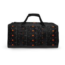 Load image into Gallery viewer, CROHM Duffle bag | Gray Logo pattern Orange skull