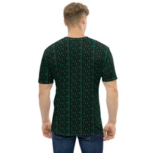 Load image into Gallery viewer, CROHM Men's T-shirt | Racing Green Logo pattern Open skull