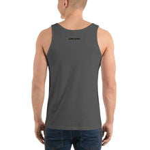 Load image into Gallery viewer, CROHM | Tank Top Big black skull Orange eyes | Two colors
