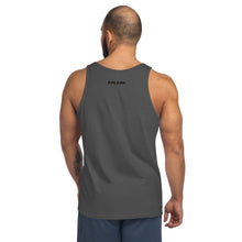 Load image into Gallery viewer, CROHM | Tank Top Big black skull Orange eyes | Two colors

