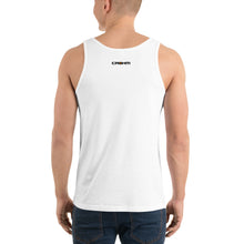 Load image into Gallery viewer, CROHM | Tank Top Big black skull Orange eyes | Two colors
