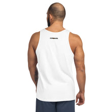 Load image into Gallery viewer, CROHM | Tank Top Big black skull Orange eyes | Two colors
