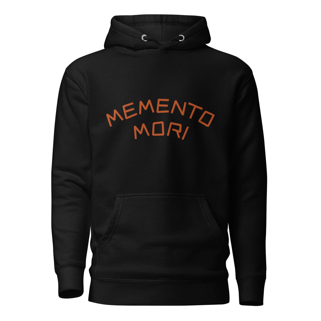 CROHM | Hoodie MEMENTO MORI | Orange embroided | Multiple colors