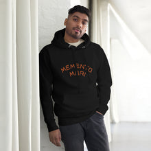 Load image into Gallery viewer, CROHM | Hoodie MEMENTO MORI | Orange embroided | Multiple colors
