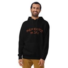 Load image into Gallery viewer, CROHM | Hoodie MEMENTO MORI | Orange embroided | Multiple colors
