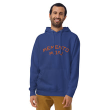 Load image into Gallery viewer, CROHM | Hoodie MEMENTO MORI | Orange embroided | Multiple colors
