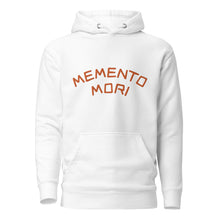 Load image into Gallery viewer, CROHM | Hoodie MEMENTO MORI | Orange embroided | Multiple colors
