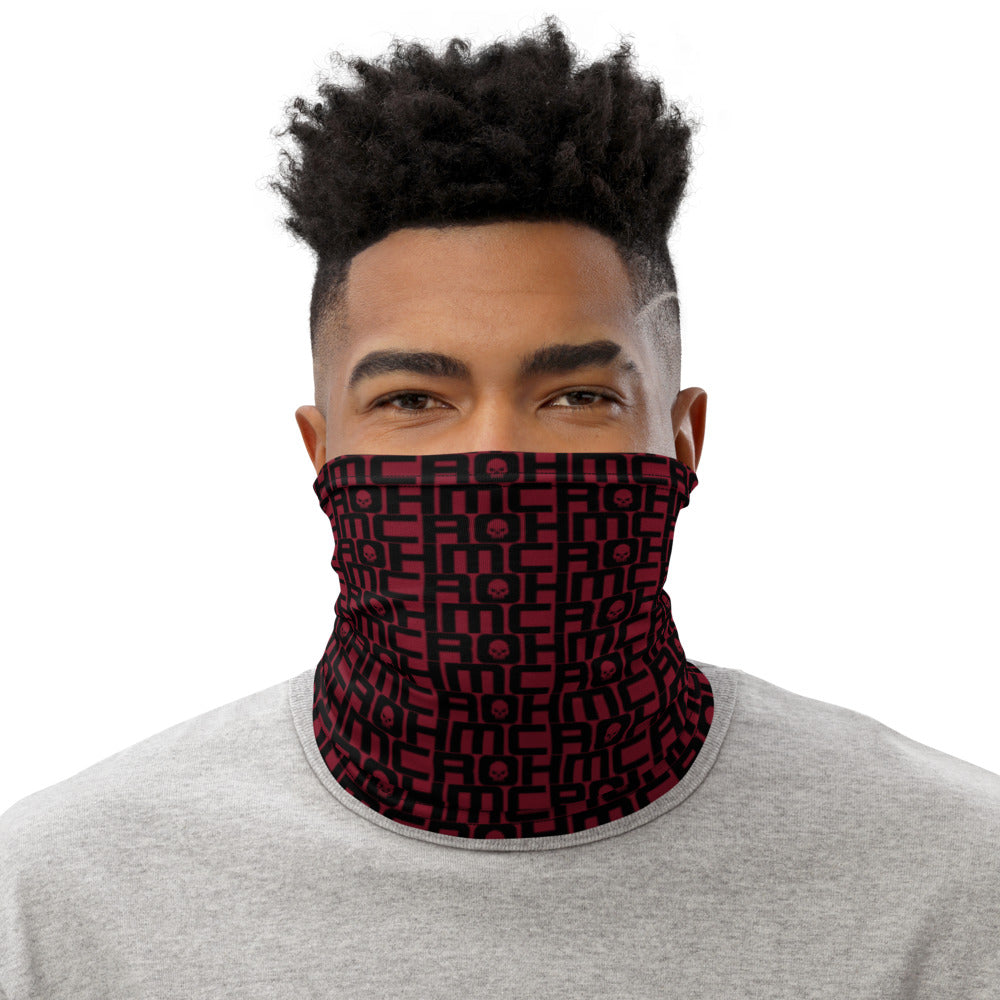 CROHM | Bandana Logo pattern Burgundy