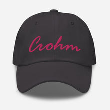 Load image into Gallery viewer, CROHM | Dad hat Pink Crohm Multiple colors
