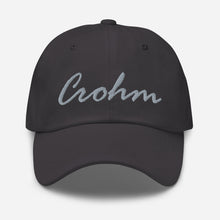 Load image into Gallery viewer, CROHM | Dad hat Silver Crohm Multiple colors
