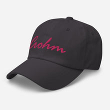 Load image into Gallery viewer, CROHM | Dad hat Pink Crohm Multiple colors
