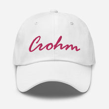 Load image into Gallery viewer, CROHM | Dad hat Pink Crohm Multiple colors
