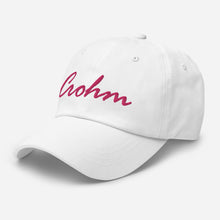 Load image into Gallery viewer, CROHM | Dad hat Pink Crohm Multiple colors
