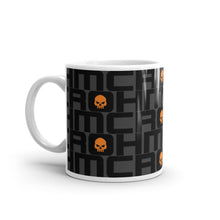 Load image into Gallery viewer, CROHM |  Mug Logo pattern Orange skull
