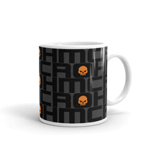 Load image into Gallery viewer, CROHM |  Mug Logo pattern Orange skull
